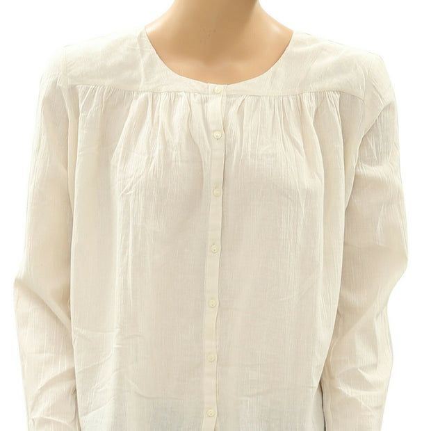 Des Petits Hauts Toulouse Solid Shirt Top M
