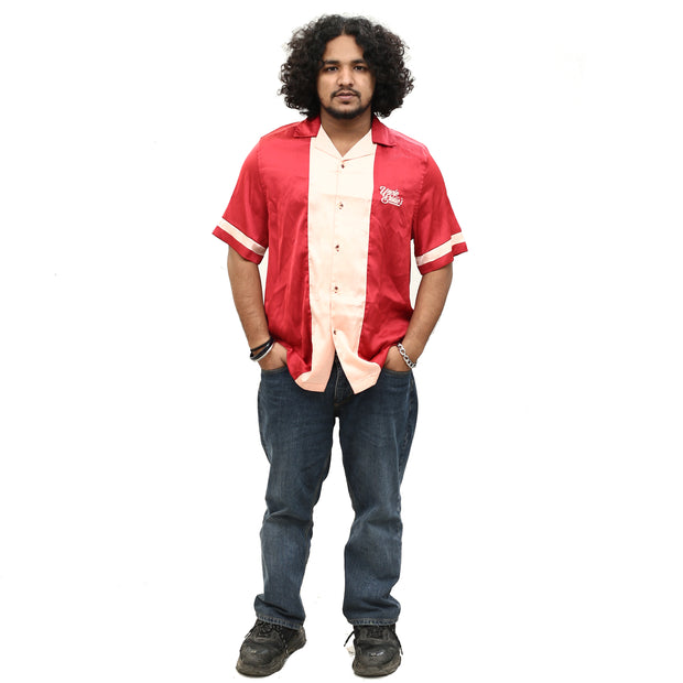 ASOS DESIGN Men's Bowling Buttondown Shirt S