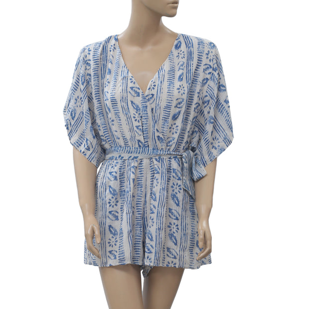 Free People Put A Ring On It Romper Dress S