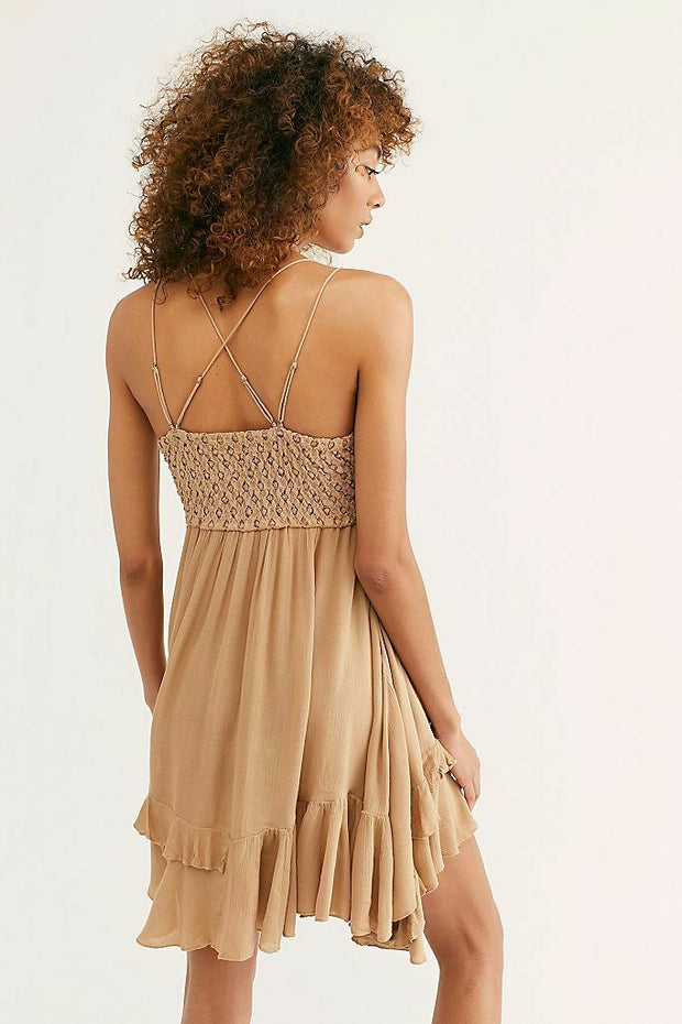 Free People FP One Adella Slip Mini Dress
