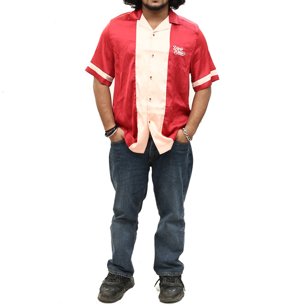 ASOS DESIGN Men's Bowling Buttondown Shirt S