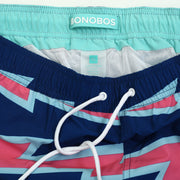 Bonobos Riviera Recycled Swim Patterned Striped Print Trunks Shorts XL