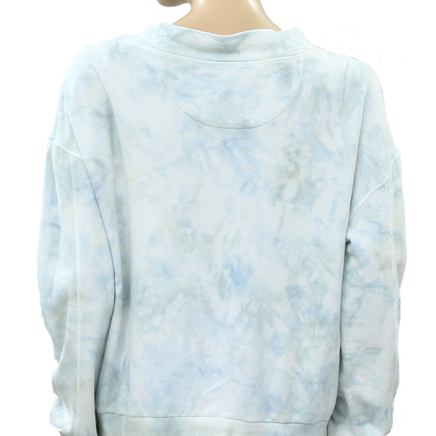 Free People Tie & Dye Pullover Top S