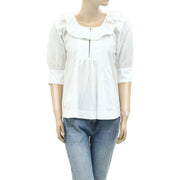 Sea New York Solid Blouse Top S