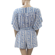 Free People Put A Ring On It Romper Dress S