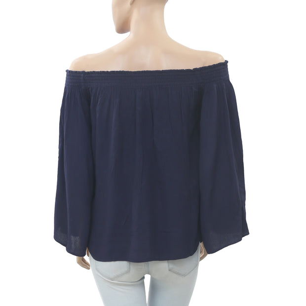 Lilly Pulitzer "NITA" Off Shoulder Blouse Top
