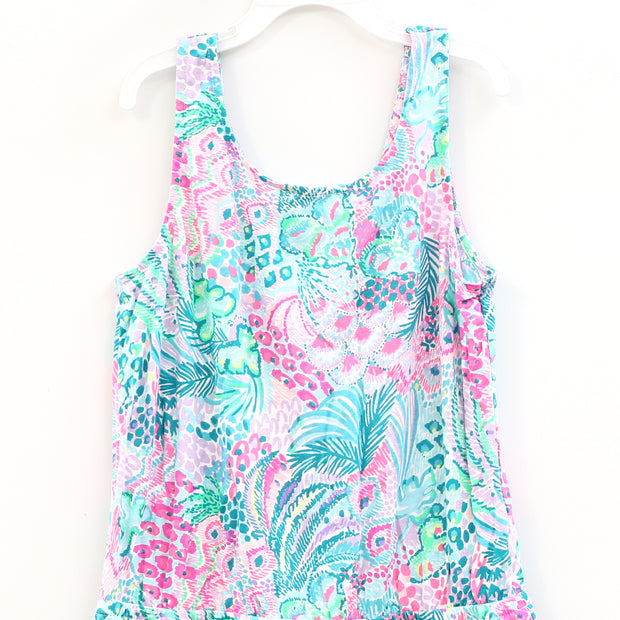 Lilly Pulitzer Kids Girls Print Romper Dress