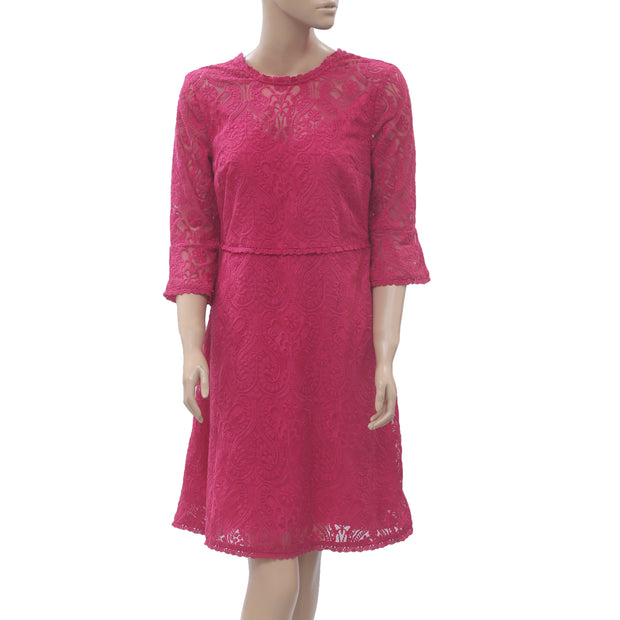 Odd Molly Anthropologie Blissful Moments Mini Dress M