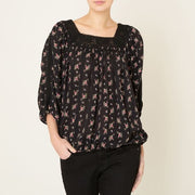Denim & Supply Ralph Lauren Floral Print Oversized Top