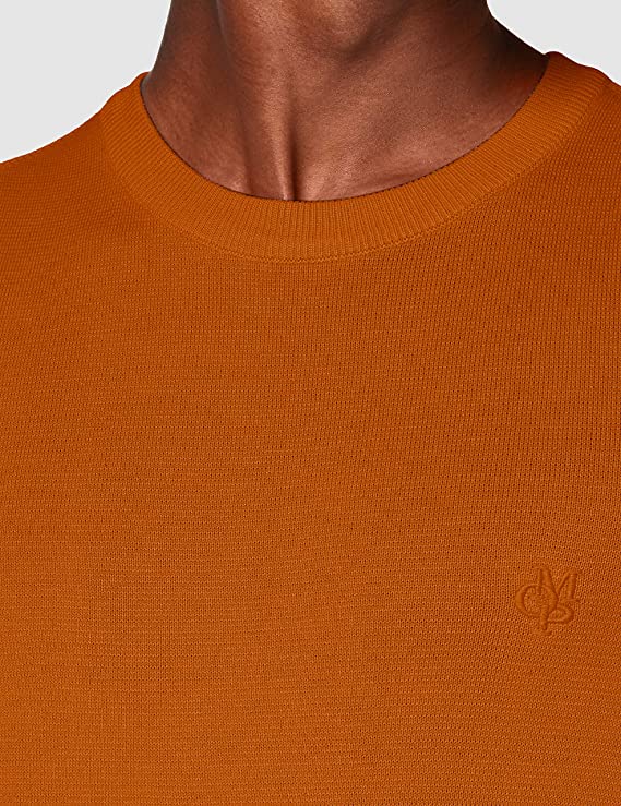 Marc O'Polo Men's Orange Pullover Sweater M