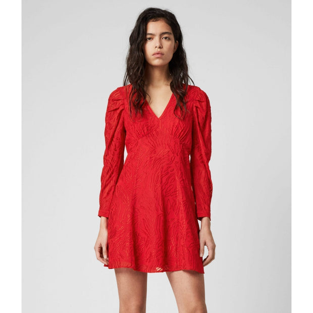 All saints Rosi Ani Shift Mini Dress S-6
