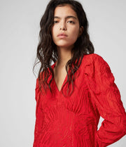 All saints Rosi Ani Shift Mini Dress S-6
