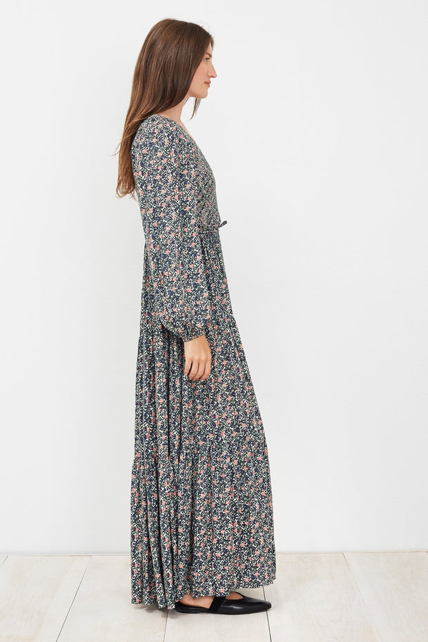 Apiece Apart Olivias Smocked Maxi Dress
