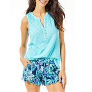 Lilly Pulitzer Solid Essie Tank Blouse Top