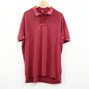 Napapijri Solid Men's Polo Short Sleeve Cotton T-Shirt L