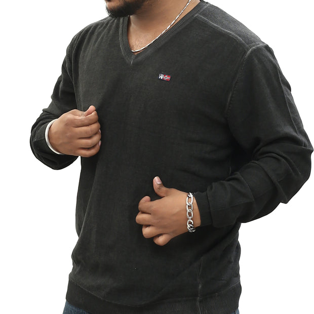Napapijri Solid Men's Sweatshirt Long Sleeve Sweater XXL