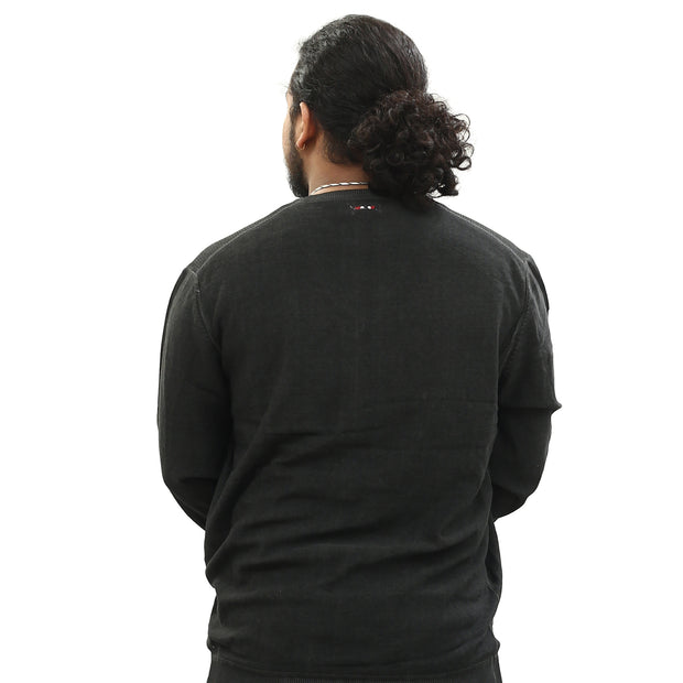 Napapijri Solid Men's Sweatshirt Long Sleeve Sweater XXL