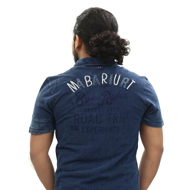 Napapijri Embroidered Polo T-Shirt Men's S