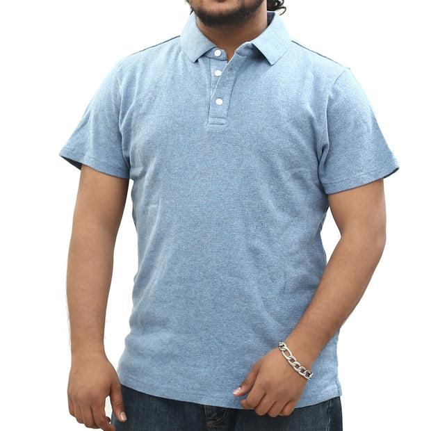 Bonobos Short Sleeve Blue Collared Solid Polo T-Shirt Men's M