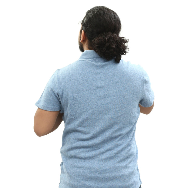 Bonobos Short Sleeve Blue Collared Solid Polo T-Shirt Men's M