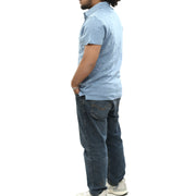 Bonobos Short Sleeve Blue Collared Solid Polo T-Shirt Men's M