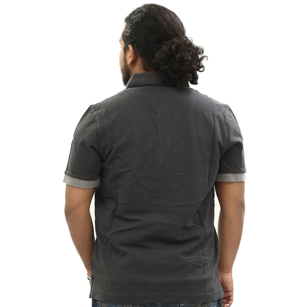 Napapijri Geographic Print Men's Polo T-Shirt L