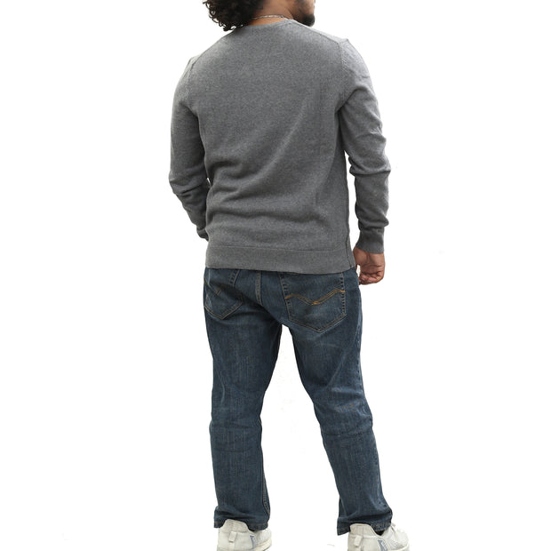 Napapijri Solid Men's Sweatshirt Long Sleeve Sweater L