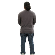 Napapijri Solid Men's Sweatshirt Long Sleeve Cotton Pullover M