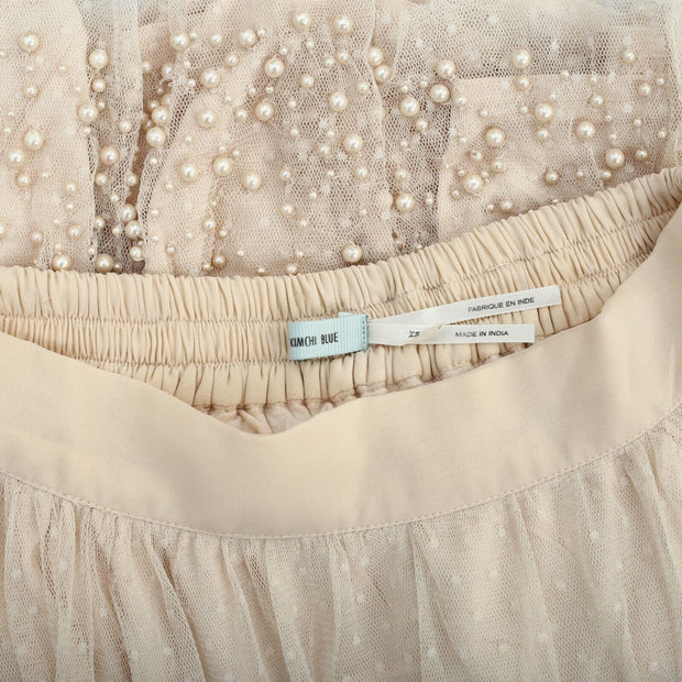Kimchi Blue Beaded Embellished Mini Skirt XS