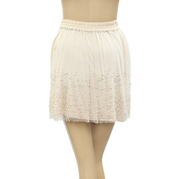 Kimchi Blue Beaded Embellished Mini Skirt XS