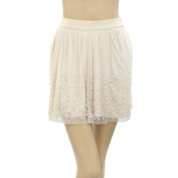 Kimchi Blue Beaded Embellished Mini Skirt XS