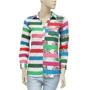 Desigual Kids Girl Floral Printed Tunic Shirt Top