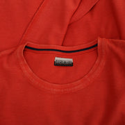 Napapijri Solid Long Sleeve Orange Men's Sweatshirt L