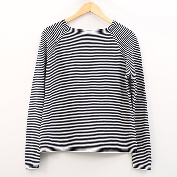 Napapijri Striped Print Men's Sweatshirt Long Sleeve Cotton