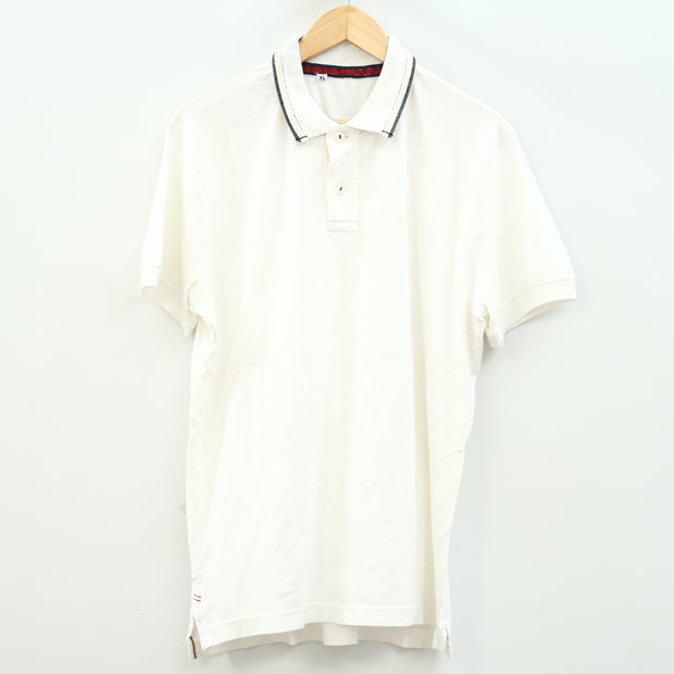 Napapijri Solid Polo Men's T-Shirt Collared Ribbed Short Sleeve XL