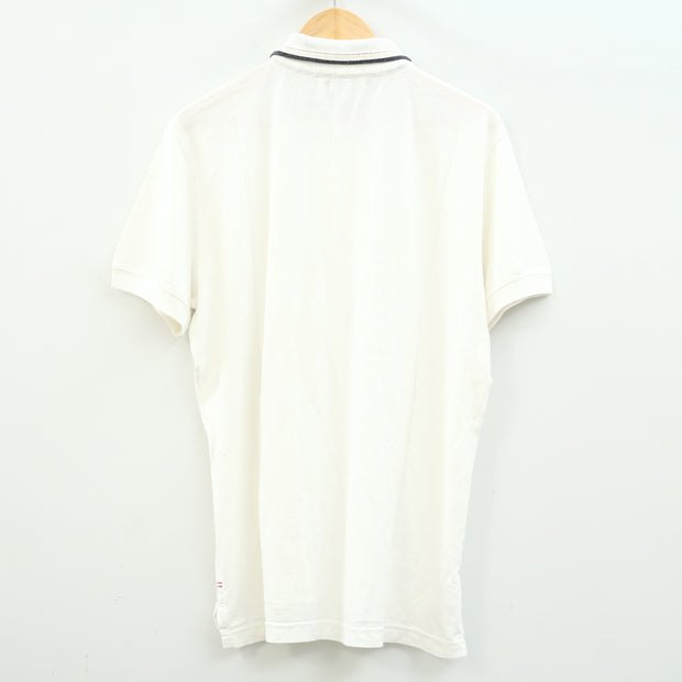 Napapijri Solid Polo Men's T-Shirt Collared Ribbed Short Sleeve XL