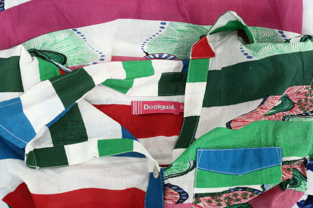 Desigual Kids Girls Printed Shirt Blouse Top