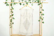 Mes Demoiselles Shimmer Printed Shift Tunic Dress