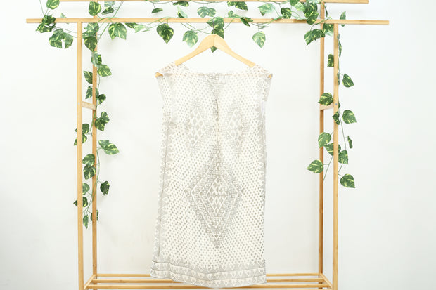 Mes Demoiselles Shimmer Printed Shift Tunic Dress