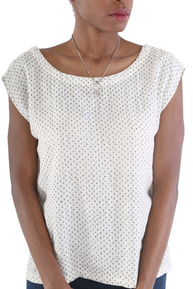 Des Petits Hauts Kanel Reversible Blouse Top