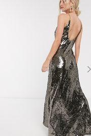 ASOS DESIGN Petite Cami Embellished Maxi Dress