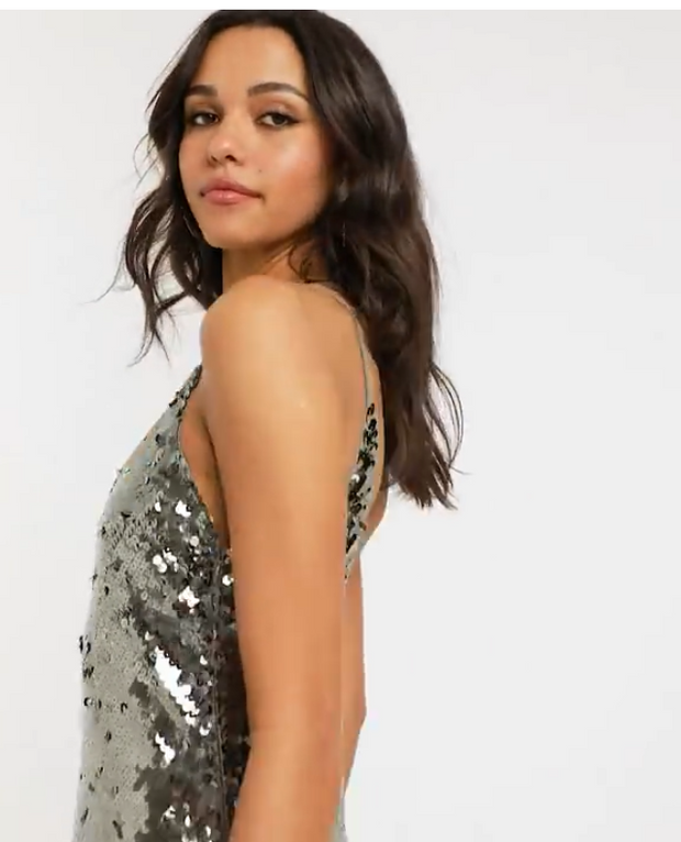 ASOS DESIGN Tall Cami Embellished Maxi Dress