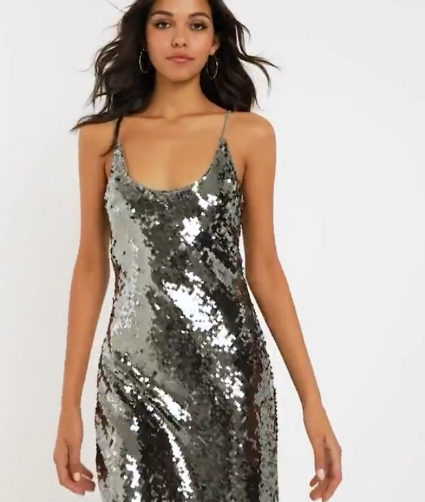 ASOS DESIGN Tall Cami Embellished Maxi Dress