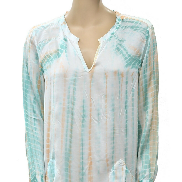 Zadig & Voltaire Ruth Printed Mini Tunic Dress S