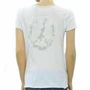 Zadig & Voltaire Story Ashnet Fishnet White T-Shirt Top