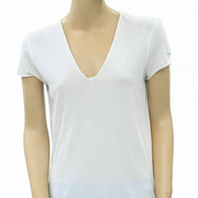 Zadig & Voltaire Story Ashnet Fishnet White T-Shirt Top