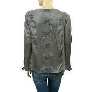 Zadig &amp; Voltaire Toxanne Brod 衬衫上衣 S