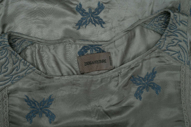 Zadig &amp; Voltaire Toxanne Brod 衬衫上衣 S