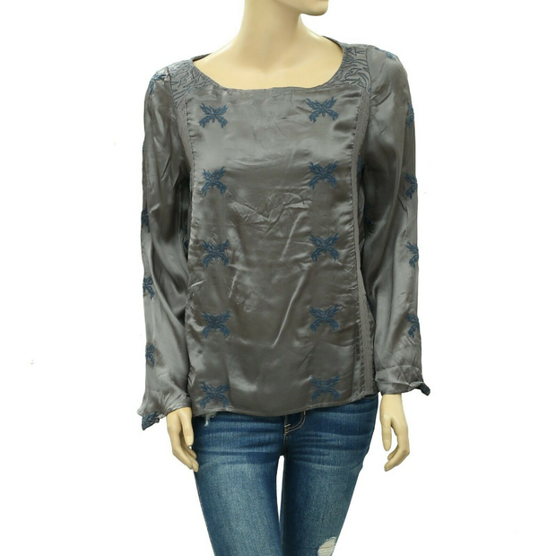Zadig &amp; Voltaire Toxanne Brod 衬衫上衣 S