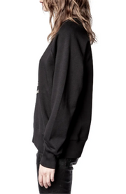 Zadig & Voltaire Upper Brode Skull Sweatshirt Pullover Top